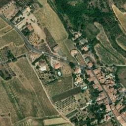 Vue satellite de AIRE DE STATIONNEMENT - MONTPEYROUX à Montpeyroux