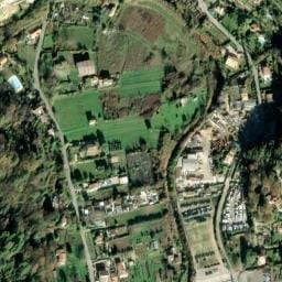 Vue satellite de La Rivière à Carros