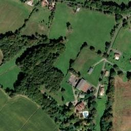 Vue satellite de Le Castex à Bouzon-Gellenave