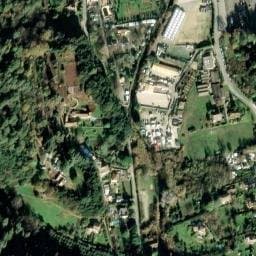 Vue satellite de Camping La Rivière à Saint-Paul-de-Vence