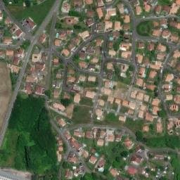 Vue satellite de Camping à la ferme l'Orée du Bois à Oeyreluy