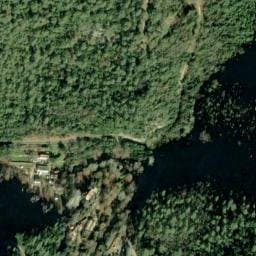 Vue satellite de Le Castellas à Courmes