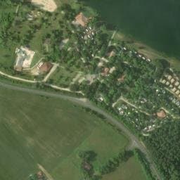 Vue satellite de Lac de Thoux Saint-Cricq à Thoux