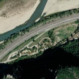 Vue satellite de Aire du Pont de Mirabeau à Jouques