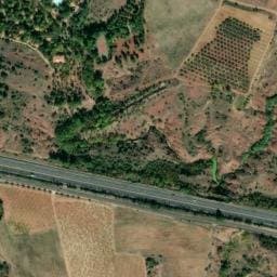 Vue satellite de Relais du Salagou à Saint-Guiraud