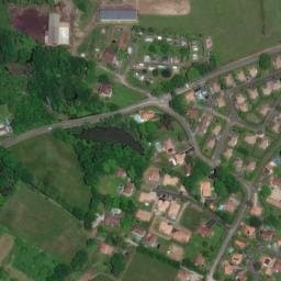 Vue satellite de Camping Sausset à Oeyreluy