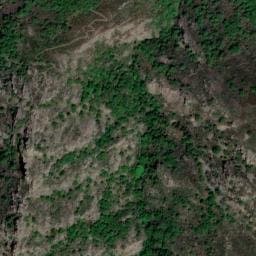 Vue satellite de Refuge de la Chapelle Saint-Eutrope à Saint-Geniès-de-Varensal