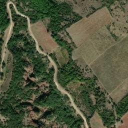 Vue satellite de Bivouac à Liausson (7) à Liausson