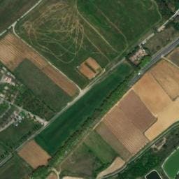 Vue satellite de Camping Paradis Family Les Rives de l'Hérault à Gignac