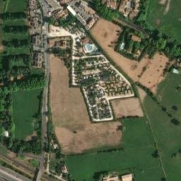 Vue satellite de Arlésienne à Fontvieille