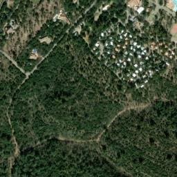 Vue satellite de Les Lacs du Verdon à Baudinard-sur-Verdon