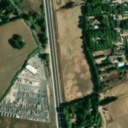 Vue satellite de Bon Port à Lunel
