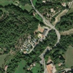 Vue satellite de Camping La Verdiere à Tavernes