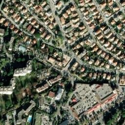 Vue satellite de Aire de camping-car à Vallauris (3) à Vallauris