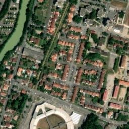 Vue satellite de Aire de camping-car à Lasseube-Propre à Lasseube-Propre