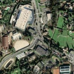 Vue satellite de Camping la Paoute à Mouans-Sartoux