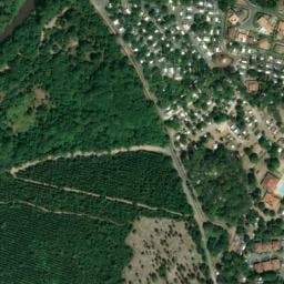 Vue satellite de La Civelle à Labenne