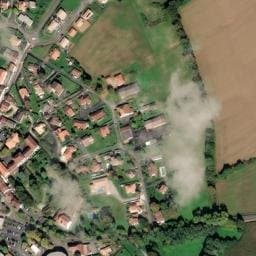 Vue satellite de Aire de camping-car à Bastennes à Bastennes