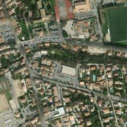 Vue satellite de Aire de camping-car à Cornillon-Confoux à Cornillon-Confoux