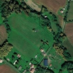Vue satellite de La ferme du Grand Castagnet à Estibeaux