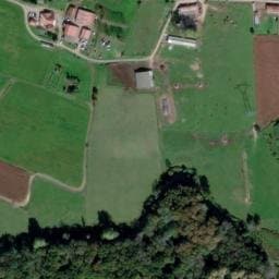 Vue satellite de Camping à la Ferme Lacoume à Gaujacq