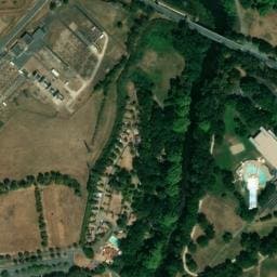 Vue satellite de Camping de Gourjade à Burlats