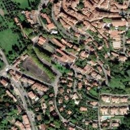Vue satellite de Fayence Le ferrage à Fayence