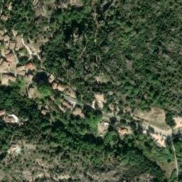 Vue satellite de Aire de camping-car à Liausson (2) à Liausson