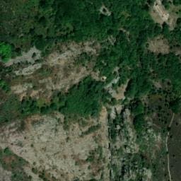 Vue satellite de Le Hameau de La Fage à Rosis