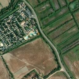 Vue satellite de Fleur de Camargue à Le Cailar