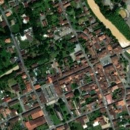 Vue satellite de Place des Arènes à Lasserrade