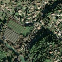 Vue satellite de Le Parc des Monges à Le Tignet