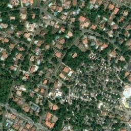 Vue satellite de Vagues Océanes - Le Boudigau à Labenne