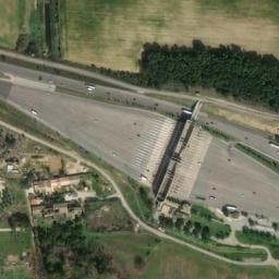 Vue satellite de Lançon-Provence à Coudoux