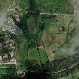 Vue satellite de Aire CAMPING-CAR PARK de Lamalou-les-Bains à Les Aires