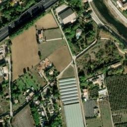 Vue satellite de Camping Le Floréal à Montpellier