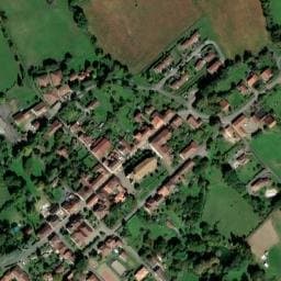 Vue satellite de Aire de camping-car à Courties à Courties