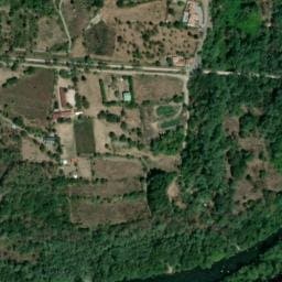 Vue satellite de Camping à la ferme à Colombières-sur-Orb