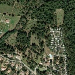 Vue satellite de Le Relais de la Bresque à Salernes