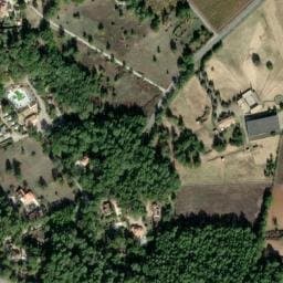 Vue satellite de Camping Domaine Villa Verde à Callas