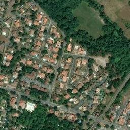 Vue satellite de Camping Lou Pignada à Labenne