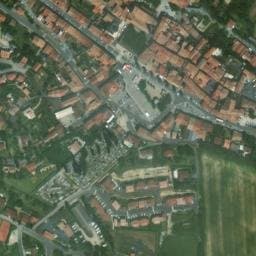 Vue satellite de Puylaurens Borne de Services à Puylaurens