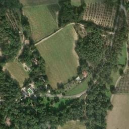 Vue satellite de La Pinède à Cornillon-Confoux