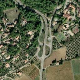 Vue satellite de Aire de repos à Bargemon à Bargemon