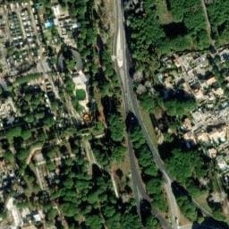 Vue satellite de Camping à Lansargues à Lansargues