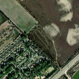 Vue satellite de La Petite Camargue à Le Grau-du-Roi