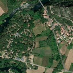 Vue satellite de Camping Municipal Le Claps à Mons