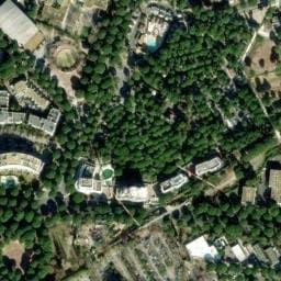 Vue satellite de Maïana à Lansargues