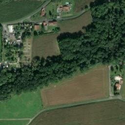 Vue satellite de Camping Le Ruisseau à Saint-Martin-de-Seignanx