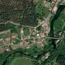 Vue satellite de PARKING CEBENNA à Olargues
